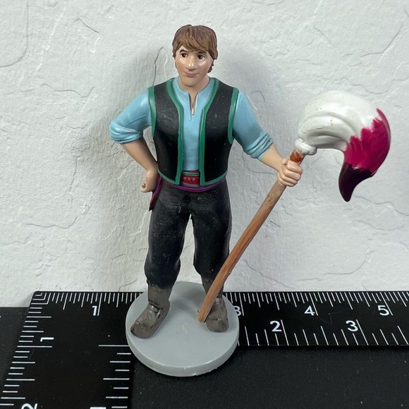 Frozen Kristoff with mop Disney toy figure - Picture 1 of 5